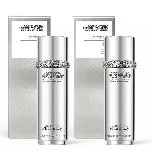 1% Caviar Limited Edition Hydrating Anti-Ageing Day Moisturiser 50ml Duo Set