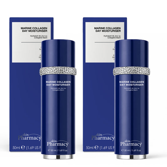 1% Marine Collagen Anti-Ageing Day Moisturiser 50ml Duo Set