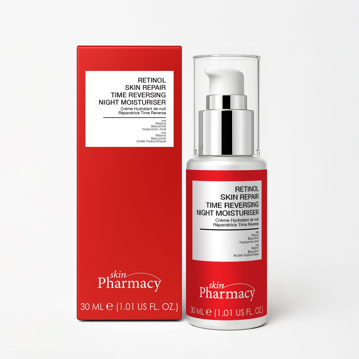 Anti-Ageing Retinol Skin Repair Time Reverse Night Moisturiser 30ml