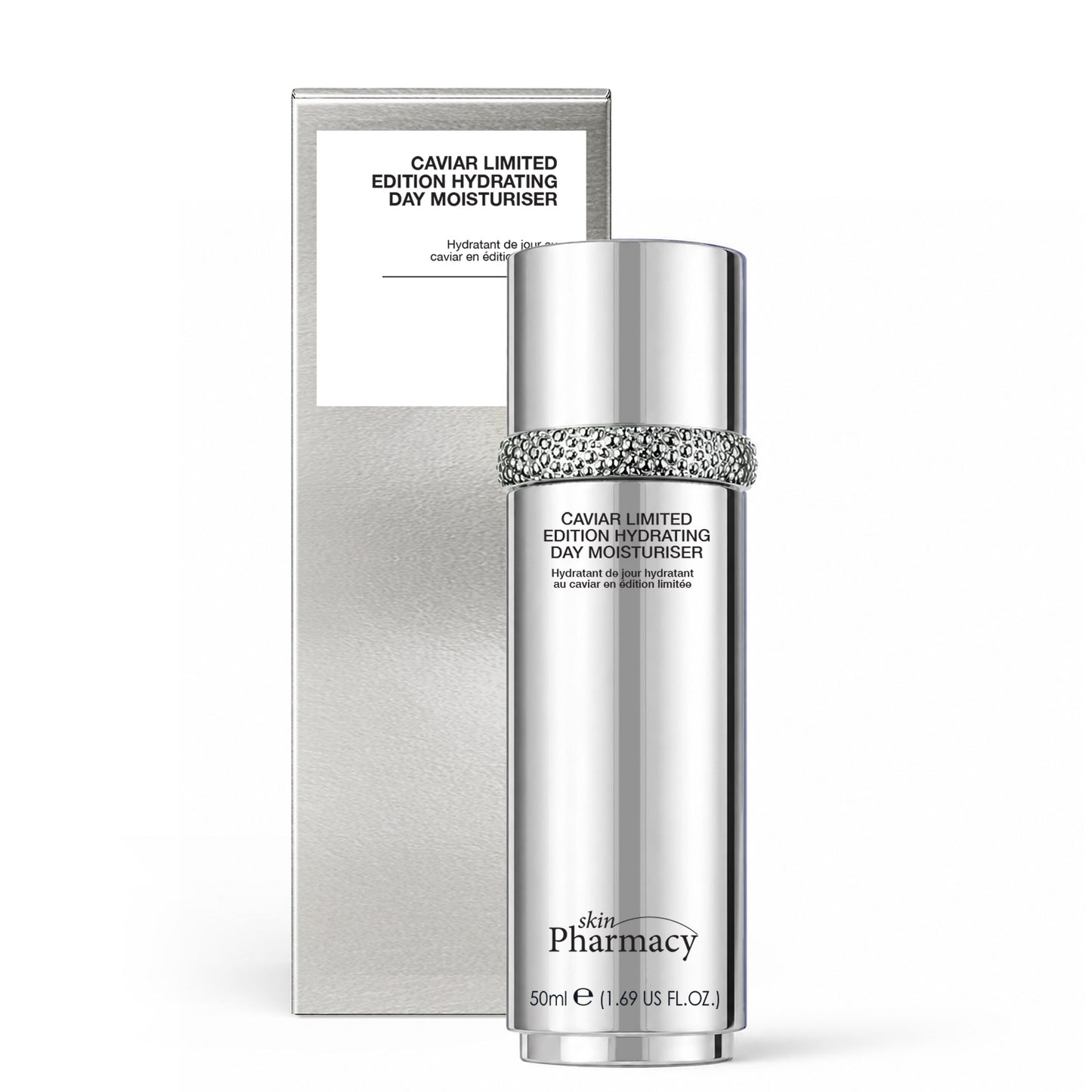 1% Caviar Limited Edition Hydrating Anti-Ageing Day Moisturiser 50ml Duo Set